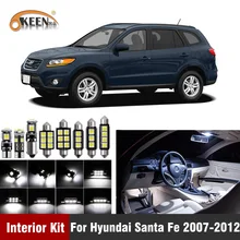 *#Best Price 13Pcs Led Bulbs T10 Canbus For Hyundai Santa Fe 2007-2010 2011 2012 Light Interior Kit Bulbs White LED Car Map Dome Ceiling Lamp *#Best Price 13Pcs Led Bulbs T10 Canbus For Hyundai Santa Fe 2007-2010 2011 2012 Light Interior Kit Bulbs White LED Car Map Dome Ceiling Lamp