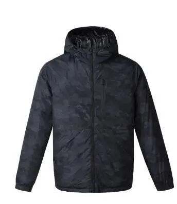 Camouflage Blue XXL Xiaomi Uleemark умный Подогрев пуховое пальто 3,0 двухсторонняя пуховик на утином пуху Контроль температуры 3-уровневая Регулируемая Утепленная одежда - Color: Camouflage Blue XXL
