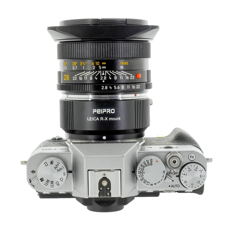 PEIPRO адаптер камеры Кольцо Алюминиевый адаптер крепление для Leica R Крепление объектива Fuji FX Крепление камеры XT2 XT3 XT20 XT30