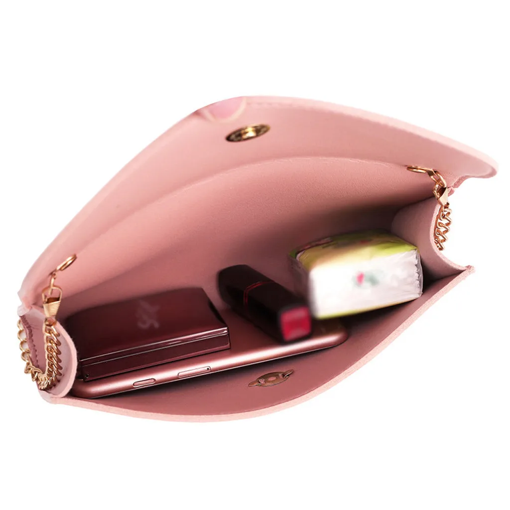 Fashion Ladies Shoulder Bag Casual Trend Three-piece Solid Color Leather Shoulder Bag Handbag Summer Shoulder Bag Bolso Mujer#20
