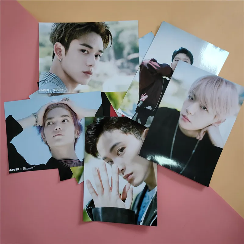2 шт./компл. KPOP SUPER M BAEKHYUN MARK LUCAS TEN TAEMIN KAI TAEYONG новый альбом Супермен постер на