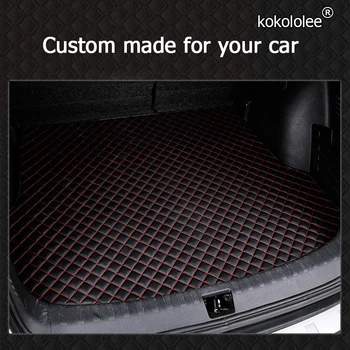 

kokololee custom car mat trunk for for Hyundai All Models solaris tucson 2016 sonata ix25 i30 getz custom cargo liner