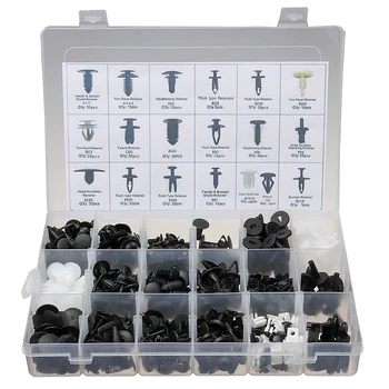 

435pcs/set Assorted Auto Car Vehicle Body Plastic Push Pin Rivet Fasteners Trim Clip Moulding Clips Removal Tool Kit