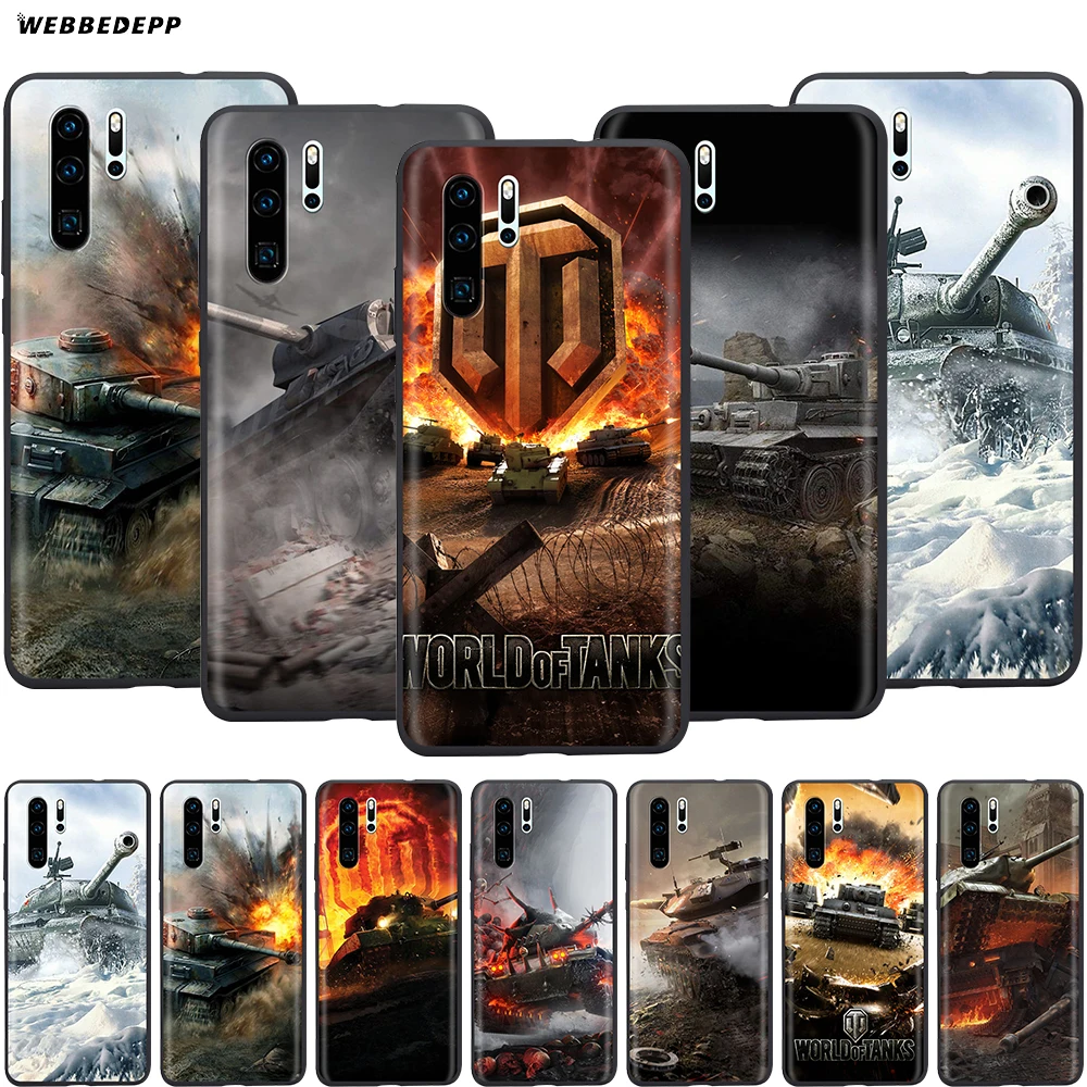 Webbedepp чехол с изображением танки мира для Huawei Honor 6A 7A 7C 7X 8 8X 8C 9 9X 10 20 Lite Pro Note