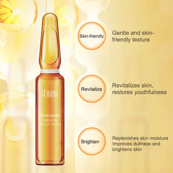 

Nicotinamide Brightening Ampoule Essence Whitening Moisturizing Shrink Pores Essence EY669