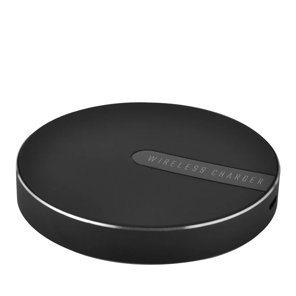 

Olatec black wireless charger for Samsung and iPhone 10w 2A fast charging safety for charge