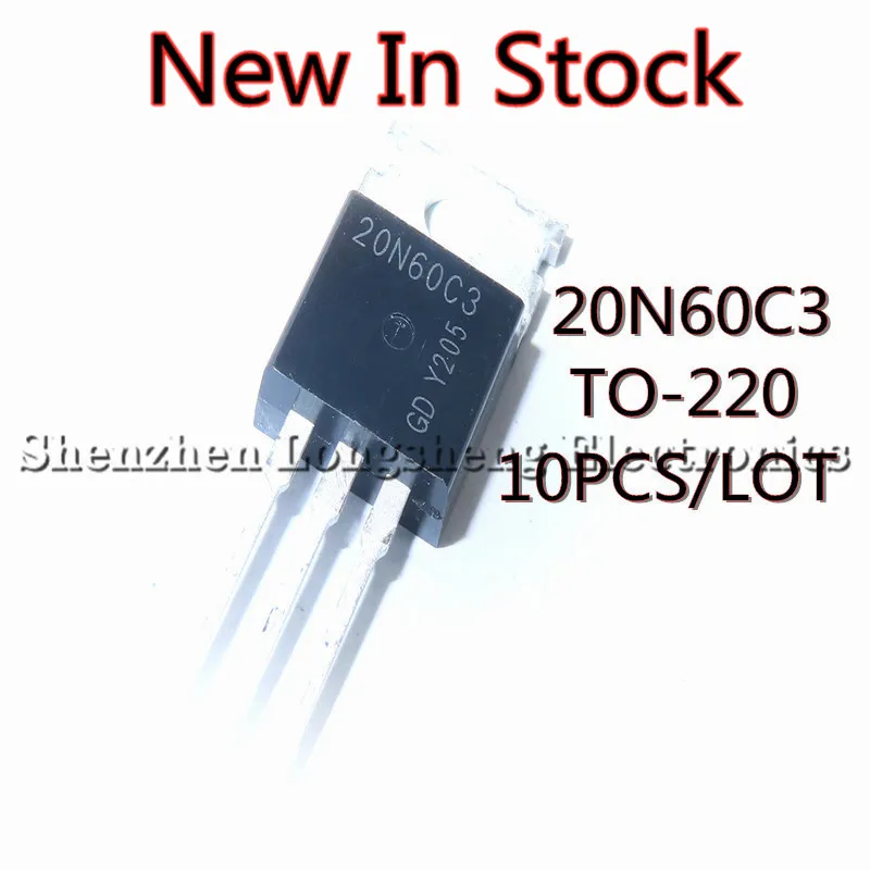 

10 шт./лот SPP20N60C3 20N60C3 TO-220 MOS полевая эффектная трубка, новая стандартная оригинальная