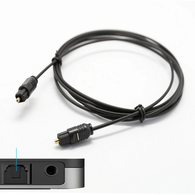Anmck Цифровой оптический аудио кабель адаптер Toslink позолоченный 1 м 2 3 5 8 10 SPDIF