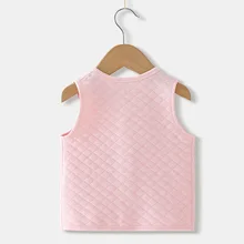 Новинка года; Стильный хлопковый жилет для новорожденных мальчиков и девочек; сезон весна-осень-зима; стильный мягкий теплый ветрозащитный жилет