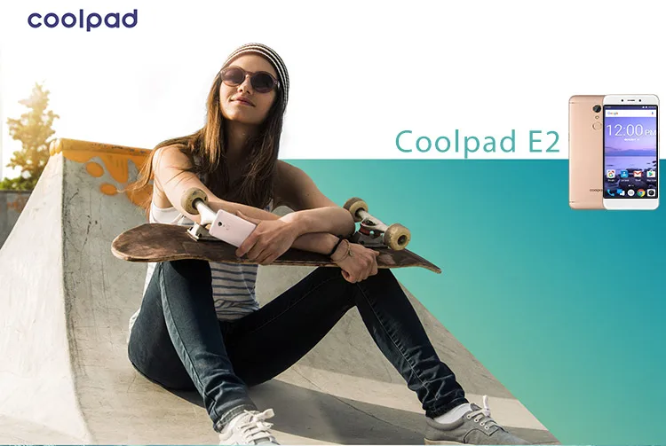 Coolpad E2, 5,0 дюйма, HD мобильные телефоны, Android 7,1, 2 Гб ОЗУ, 16 Гб ПЗУ, четырехъядерный процессор Snapdragon 210, отпечаток пальца, 2500 мАч, 8 Мп, 4G смартфон