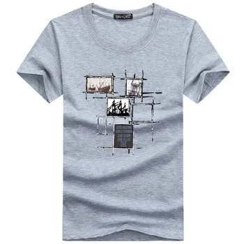 

Summer new women's street letter characters print loose short-sleeved T-shirt 280.03