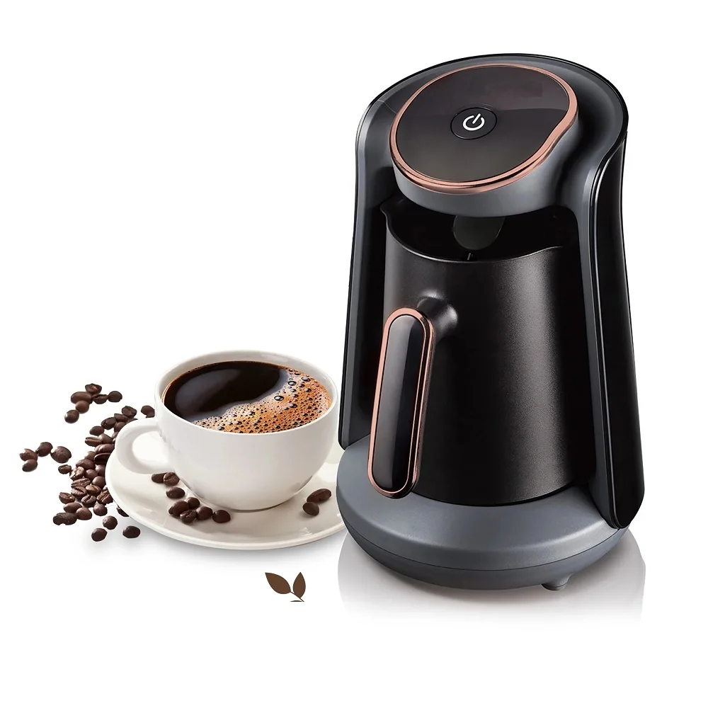Riiai 500ml Portable Electrical Coffee Pot Turkey Coffee Maker Boiled Milk Coffee Kettle Coffee Machine Brew Tea Espresso 