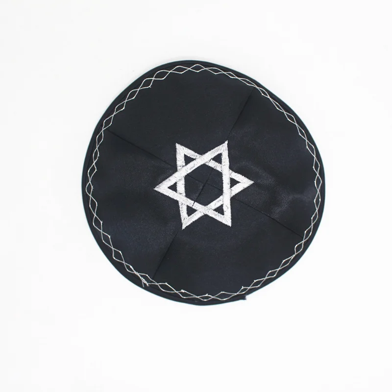 Jewish Kippah Hat Yarmulke Kippot Kipa David star