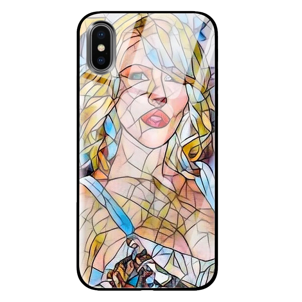 Роскошные Чехлы с динозаврами из закаленного стекла для samsung Galaxy S10 S8 S9 Plus Note 8 9 - Цвет: 12