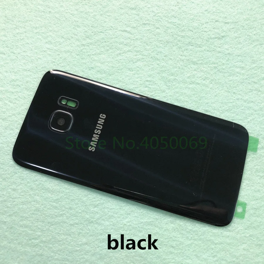 Чехол для SAMSUNG Galaxy S7 Edge G935 SM-G935F S7 G930 SM-G930F со стеклянной задней батареей чехол для ремонта задней двери