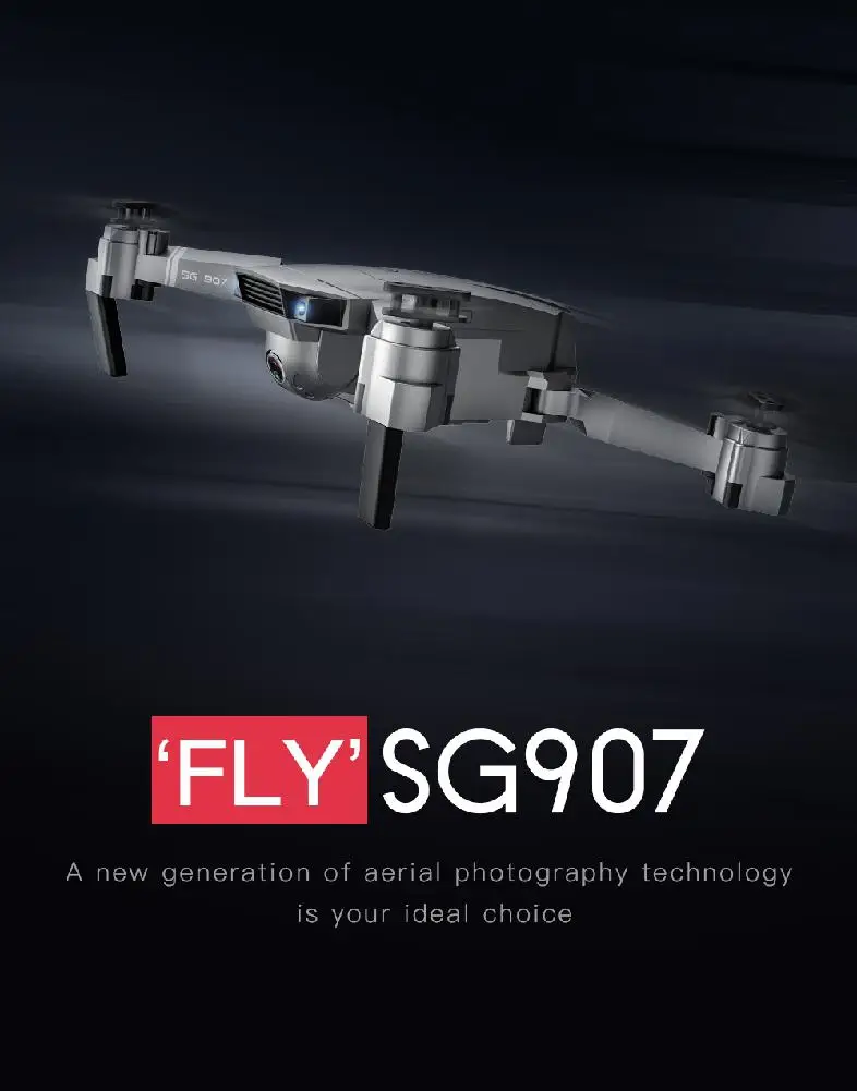 SG907 gps Дрон с камерой 4K 5G Wifi RC Квадрокоптер оптический поток складной мини Дрон 1080P HD камера Дрон