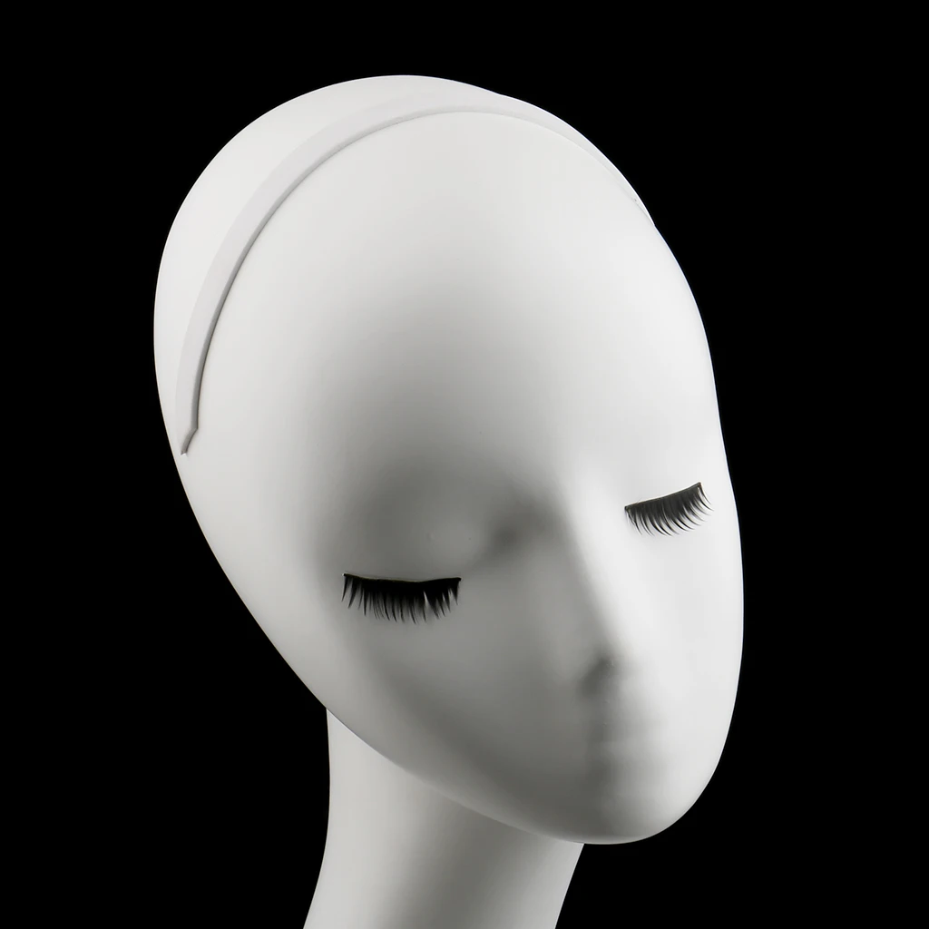 Women Mannequin Head Wigs Display Stand Scarf Hat Display 44cm