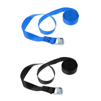 

2 Pieces High Strength Tie Down Strap for Kayak Surfboard Cargo Trailer, 16FT/5M Length