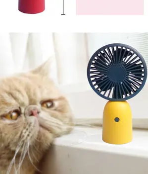 

10piece/lot USB Clip Fan Hand Held Small Fan Third Gear Low Noise Super Wind Mini USB Rechargeable Student Portable Dormitory