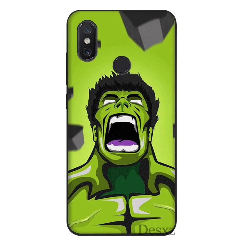 Чехол для телефона из ТПУ для Xiaomi Redmi 7 7A GO K20 S2 6 6A Pro 5 Plus 5A 5 4X 4A крышка "Халк","
