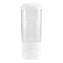 500 мл дозатор для мыла для ванной комнаты настенный самоклеящийся контейнер для шампуня прозрачный жидкий лосьон с одним слотом для хранения