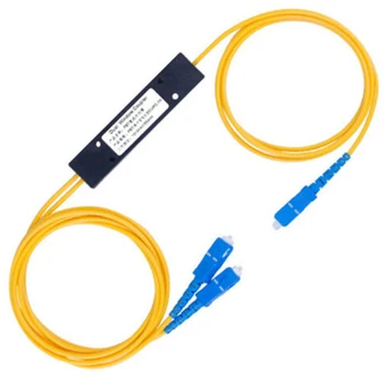 

Stable Singlemode Mini Professional Reliable Fiber Optic Splitter Accessories Network PLC Practical Optical Coupler SC UPC