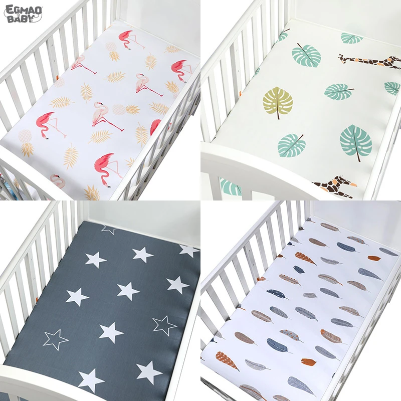 Drap Housse Pour Lit De Bebe Taille 1x65 Cm Housse De Matelas Pour Lit De Bebe Souple 100 Coton Dessin Anime Literie De Nouveau Ne Aliexpress