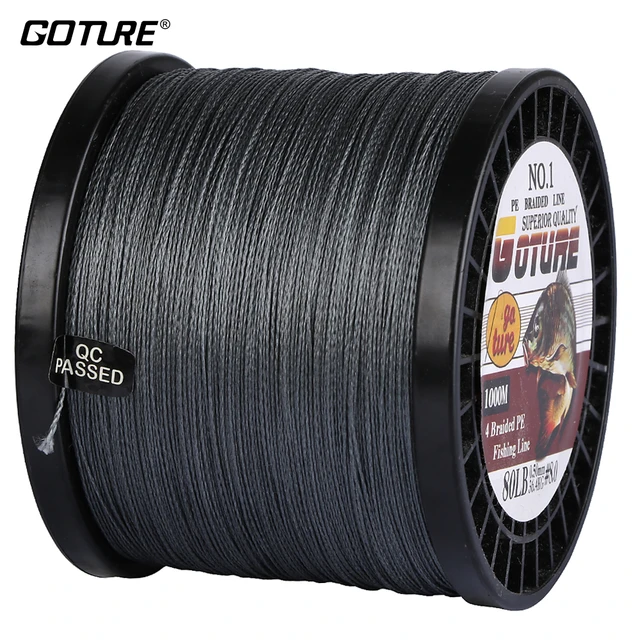 Goture 1000M PE Braided Fishing Line Super Strong Japan