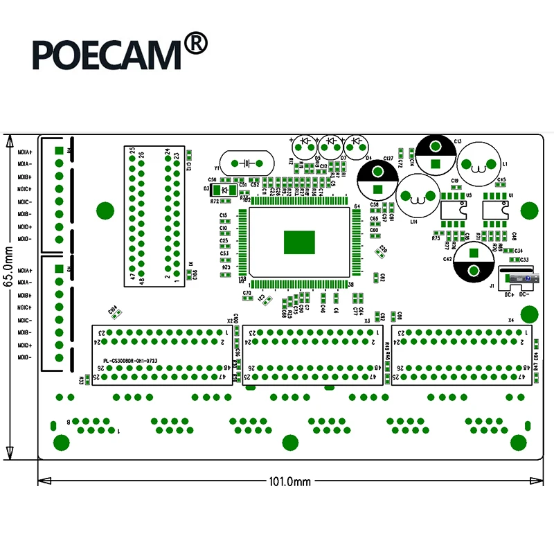 Гигабитный коммутатор 8 портов 6 RJ45 со светодиодной подсветкой 2 шт. разъем 1x8 10/100