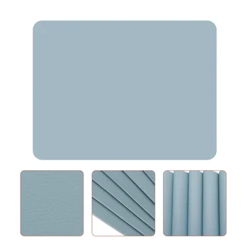 

1 Set Practical Waterproof Non-skid Table Mats PVC Placemats