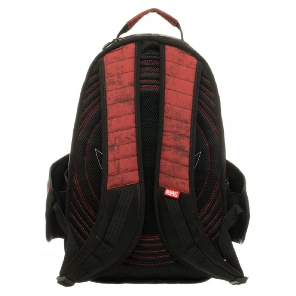 Deadpool School Bags Marvel Comics Deadpool Super Hero Movie Civil War Captain America Men`s School Bag Travel Laptop Backpacks5