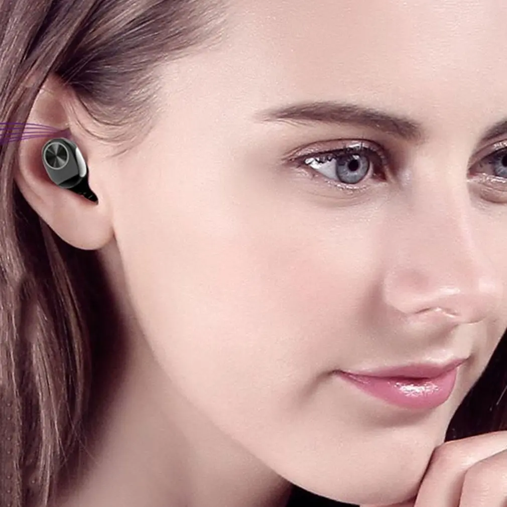 V7 мини Стильная гарнитура Bluetooth с зарядным устройством с высоким звуковым эффектом музыка Беспроводные спортивные наушники для бега