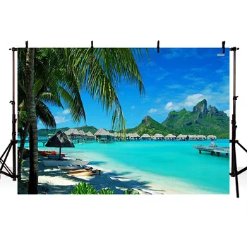 

TAIBO Vinyl Background Photography Beach and Ocean Background Seascape Photo Studio Backdrop Photocall