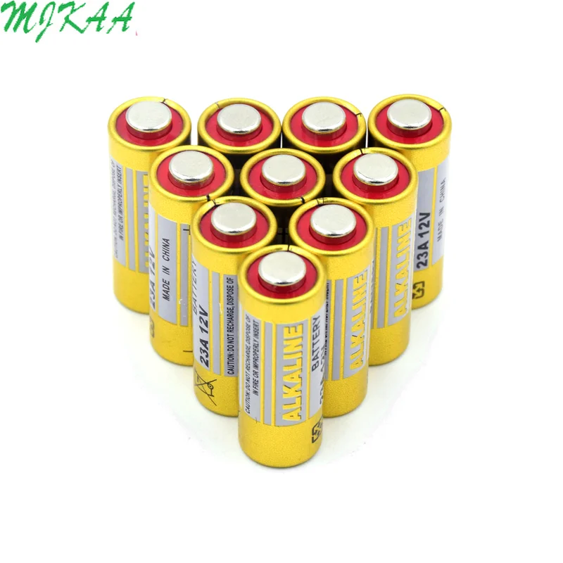 10 шт 12V 23A 23AE 23GA A23 A23S E23A EL12 3LR50 V23GA MN21 L1028 MS21 RV08 VR22 GP23A 21/23 K23A сухие щелочные