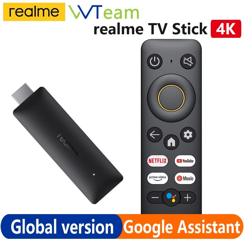 ТВ-флешка realme 4K 2 + 8 Гб ARM Cortex A53 Bluetooth 5 0 HDMI 1 | Электроника