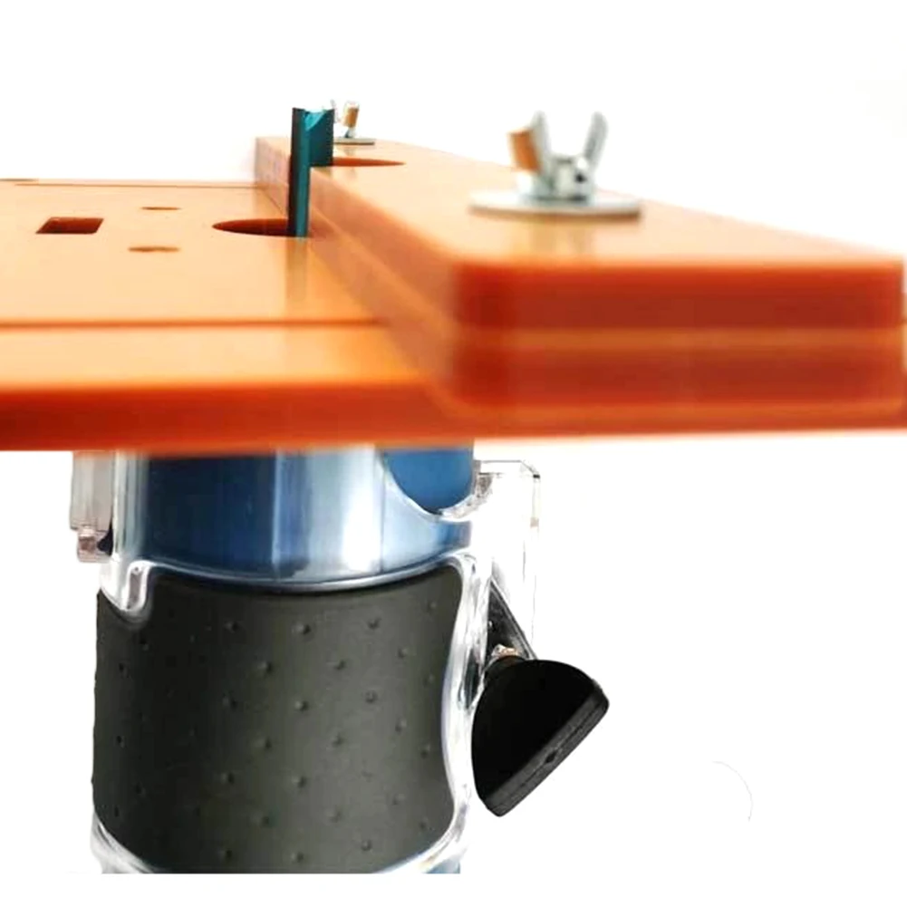 Router Milling Table Trimmer Base For Makita Trimmer Floor Milling Cutter Plate Trimming Machine Accessories 6