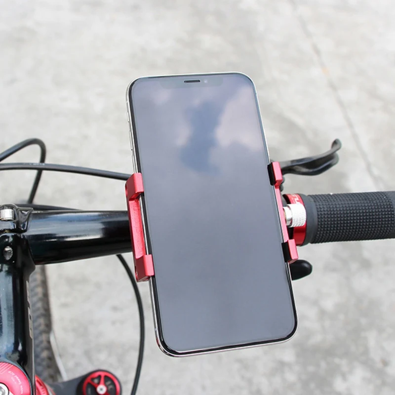Алюминиевый держатель для мобильного телефона для велосипеда, Универсальный Регулируемый держатель для Руля Мотоцикла, держатель для телефона 3,5-6,2