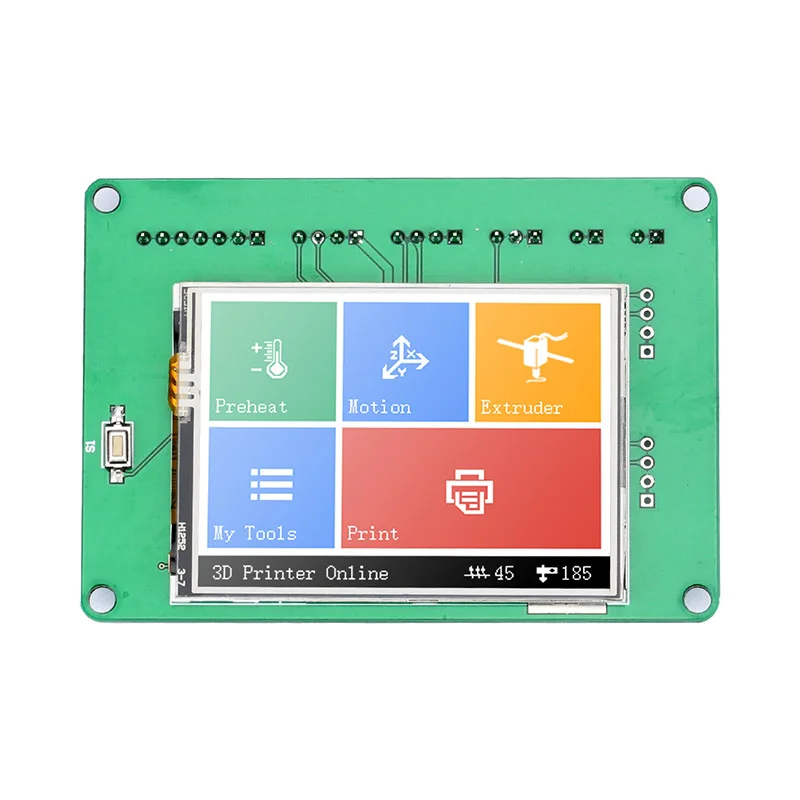 

2.4 Inch 262K Color 320x240 PX Resolution Resistive LCD TouchScreen for 3D Printer OUJ99