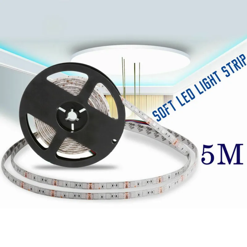 10 м 32FT 3528 Водонепроницаемая SMD RGB 600 светодиоды светодиодный светильник полоса 44Key ИК пульт дистанционного управления праздничное освещение гибкий Цвет