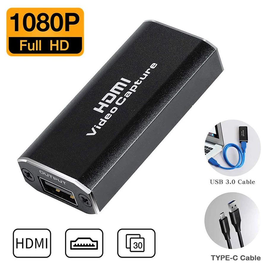 HDMI к USB 3 0 запись аудио видео захвата карты для DLSR экшн-камеры ПК PS4 игровой