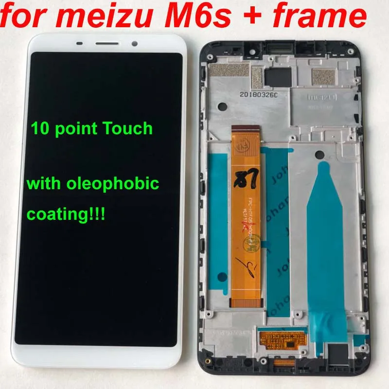 AAA лучший оригинальный 5 7 для Meizu M6S Meilan S6 Mblu M712H M712Q ЖК экран + сенсорная панель
