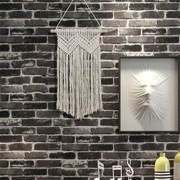 

Beautiful Woven Blanket Decor Wall Hanging Bohemian Home Decoration Gift Comfortable Manual Cotton Tassel Banner Handmade Craft