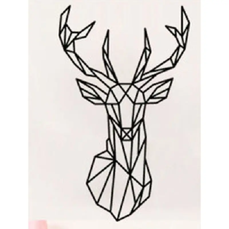 

Deer Head Metal Cutting Dies Stencil DIY Scrapbooking Album Stamp Paper Card Embossing Decor Craft