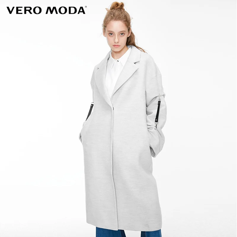 Beste Vero Moda Vrouwen Herfst Winter Afneembare Mouw Lange Jas Jas | 318409515