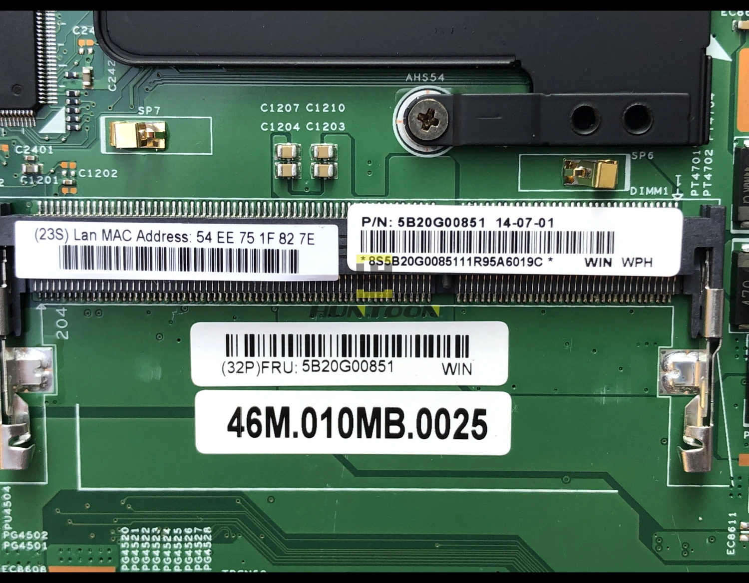 Высококачественный LF155M 448.01001.0011 для lenovo Flex2-15D материнская плата для ноутбуков FRU: 5B20G00851 E1-6010 DDR3 AMD полностью протестирован