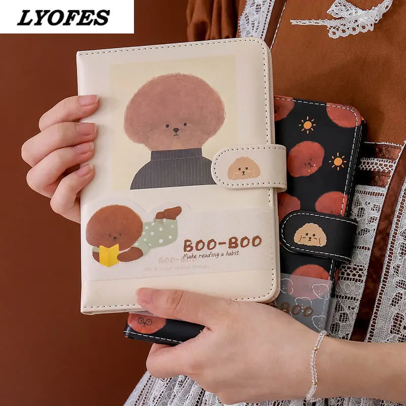 

A5 Cute Notebooks and Journals Creative Teddy Kawaii Notebook Travel Diary Soft Cover Colorful Pages Journal Notebook Daily