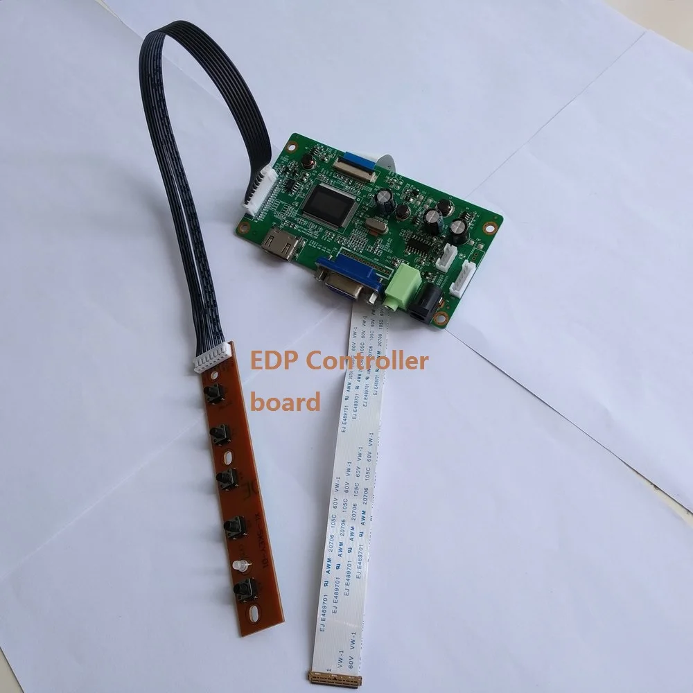 Для N173FGE-E23 17," 1600X900 комплект VGA 30Pin драйвер для самостоятельной сборки плата контроллера экран дисплей монитор lcd EDP