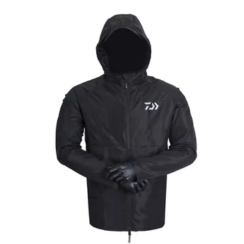 

2020 Autumn Daiwa Jacket Outdoor Fishing Jacket Hooded Breathable Warm Waterproof Lightweight Men Sports Coat