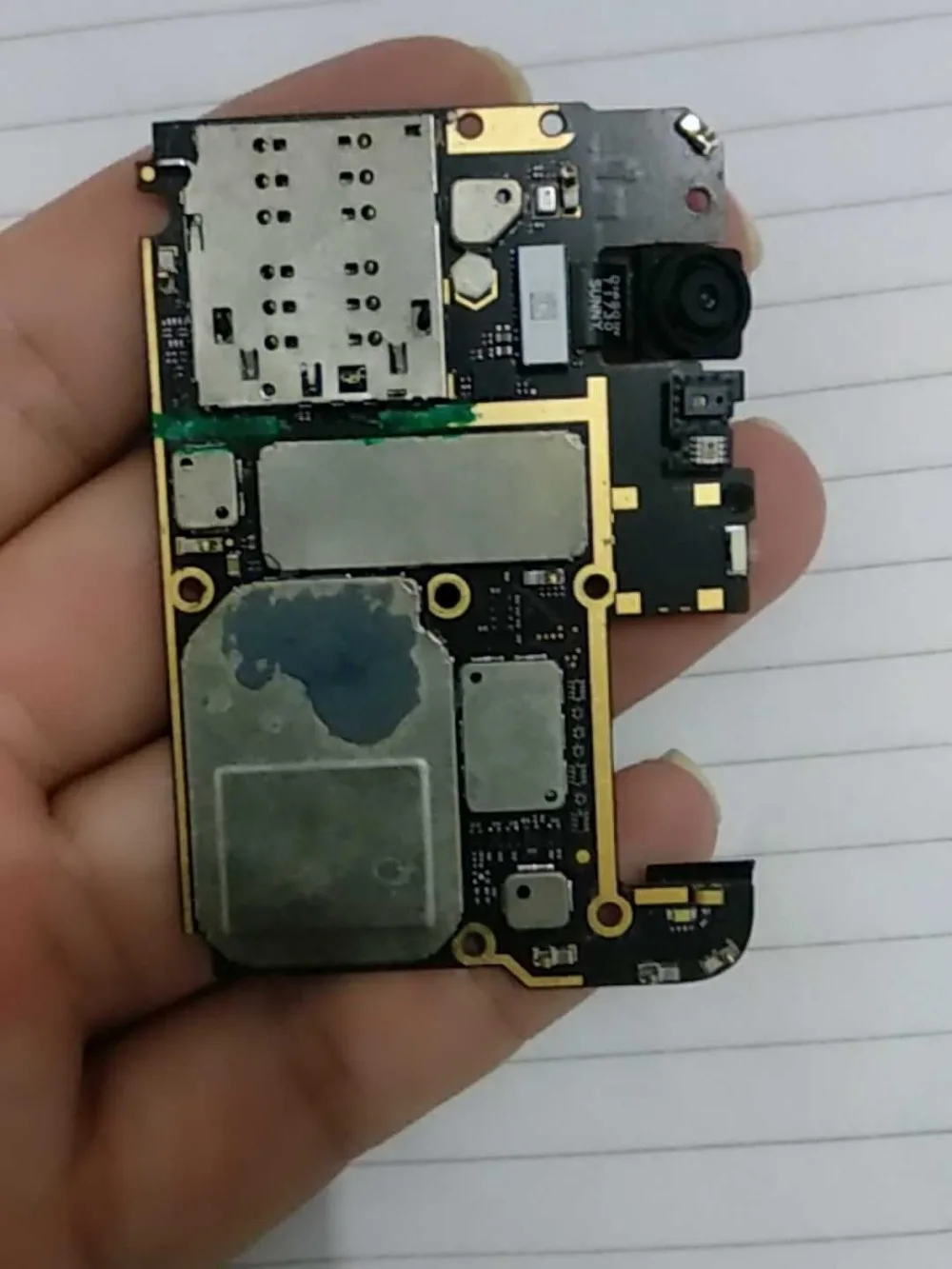 Xiaomi Mi Note 3 оригинальная разблокированная Рабочая плата 6+ 64 Гб материнская плата замена запасных частей