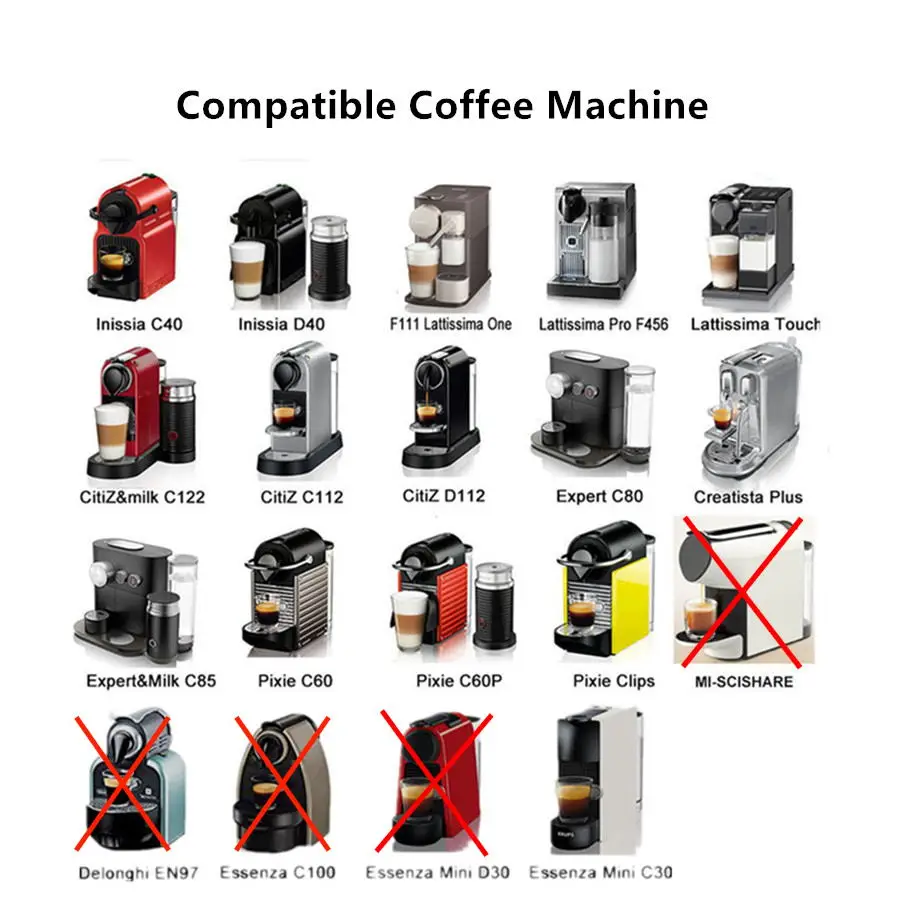 Кофейная капсула из нержавеющей стали Nespresso многоразовый фильтр чашка эспрессо